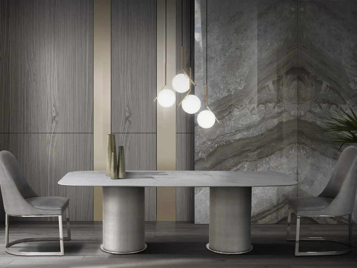 Stone International Prestige Marble Dining Table