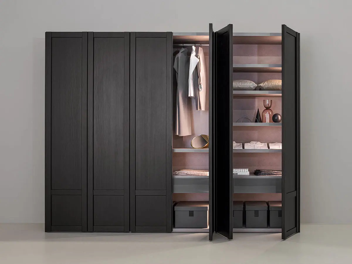 hinged wardrobe design Calvi Brambilla per Pianca
