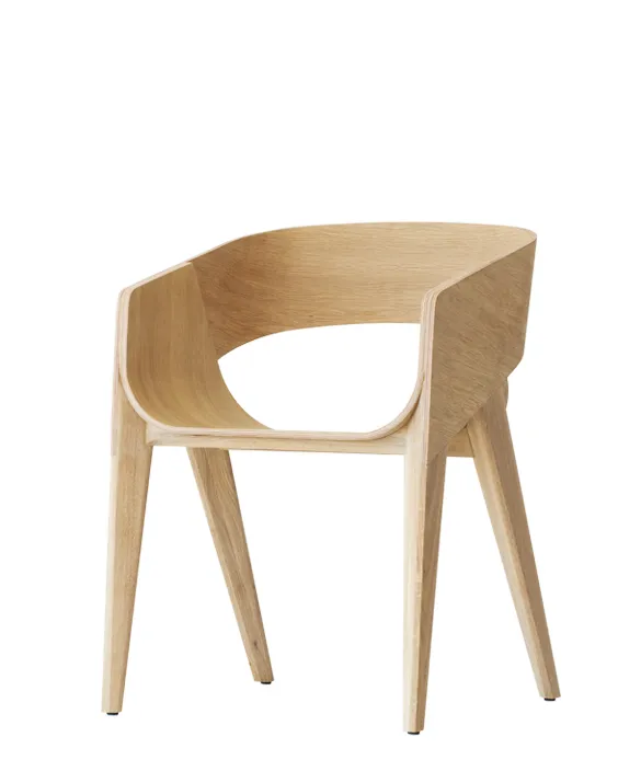  wooden chair with arms