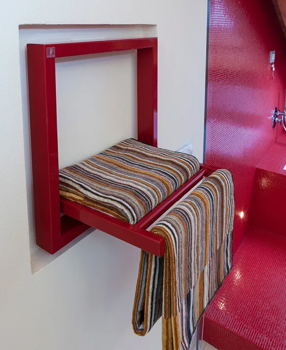 Scaldasalviette elettrico Towel Box design_Peter Jamieson