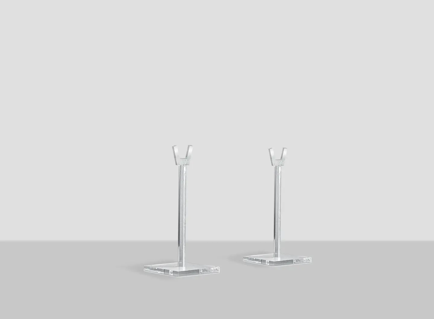 Zafferano _ Pencil table lamp, table bases in PMMA