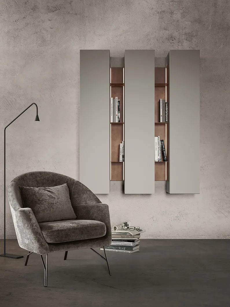Wallover® - Wall units and Open units composition