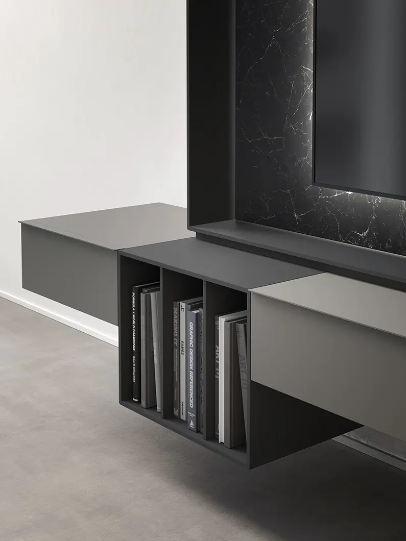 Wallover® - Particolare Libreria