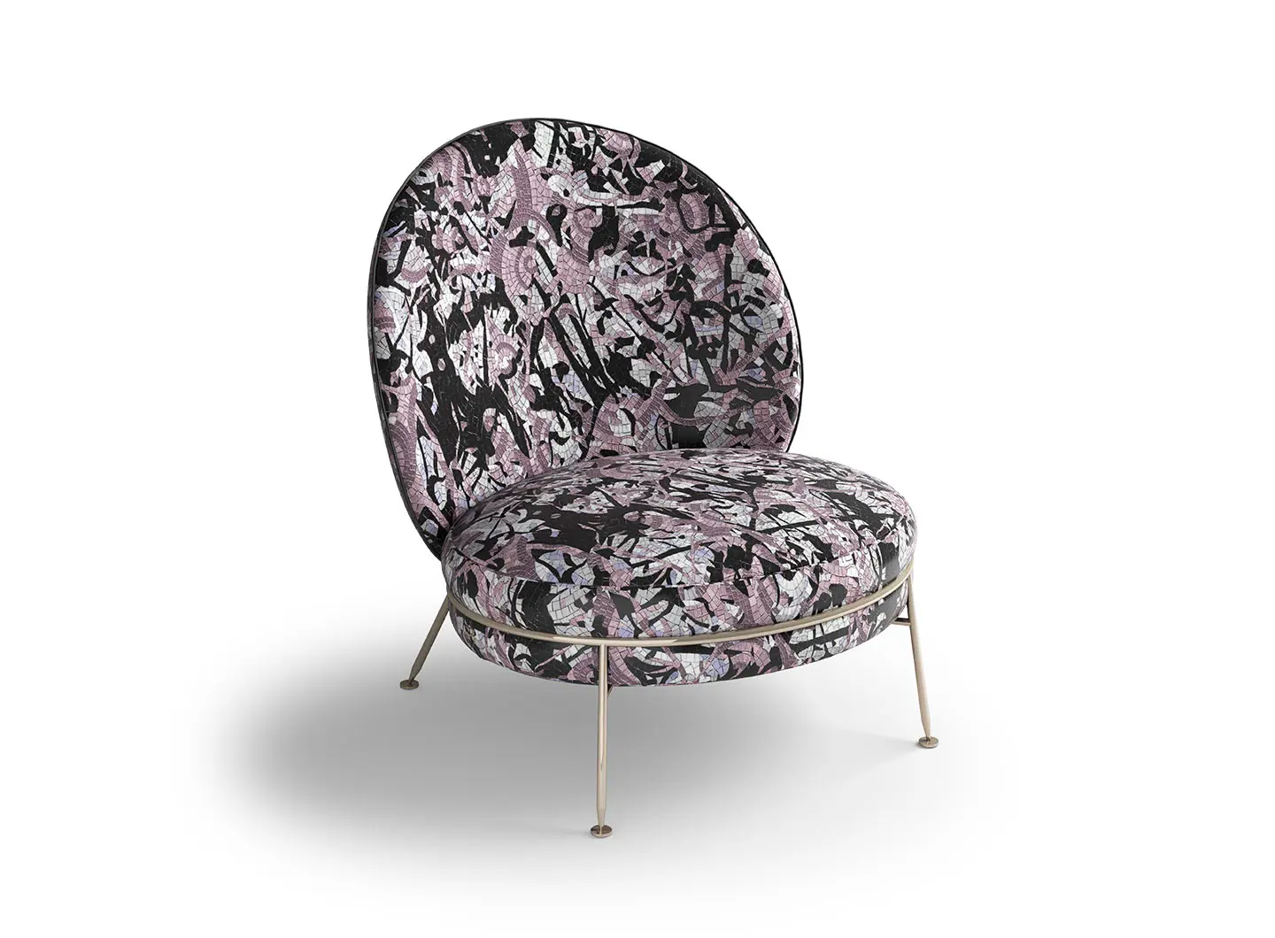 Amaretto Dripping Rose Armchair