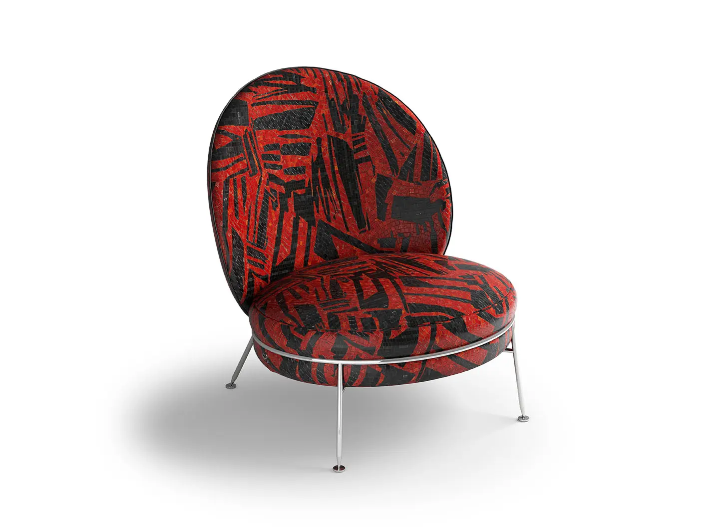 Amaretto Pure Red Armchair