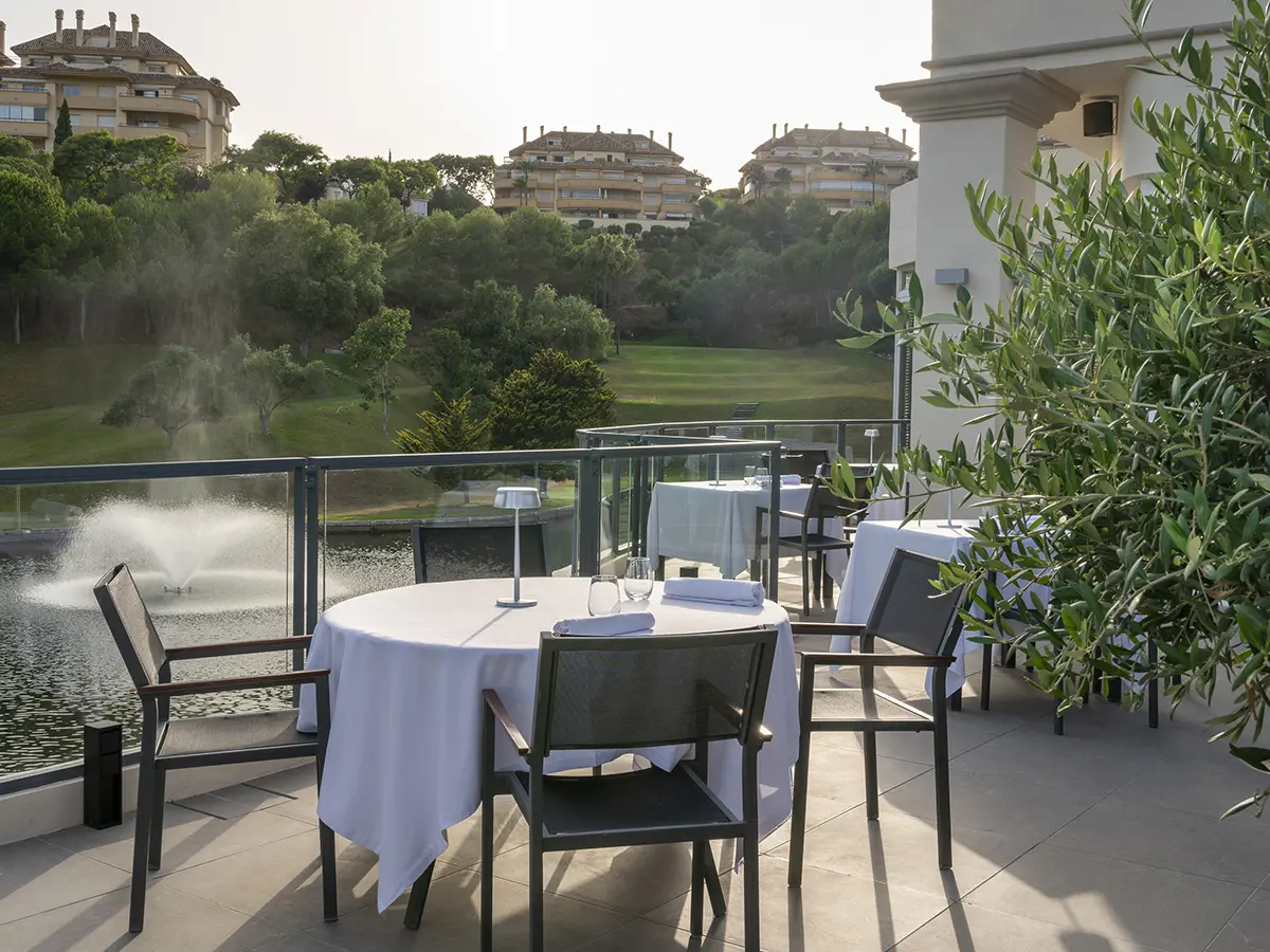 Zafferano _ Sister Light, Restaurante El Lago, Greenlife Golf Club Marbella, Spain