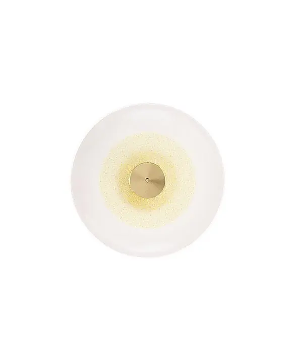 Golden Disc wall lamp