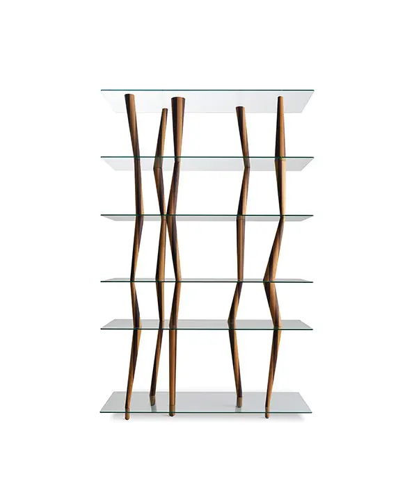 Sendai Crystal Bookcase by Horm