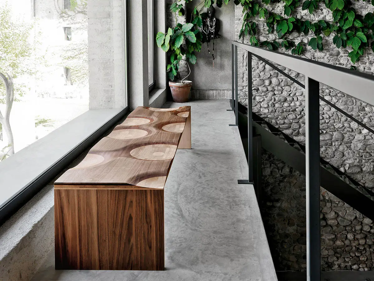 Ripples bench by Horm
