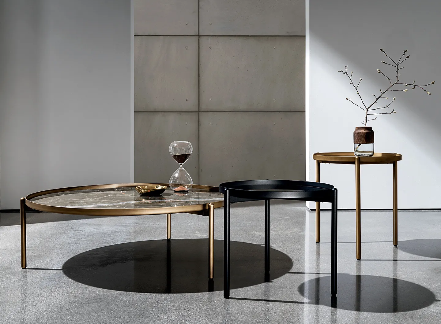 SOVET ITALIA Campos contemporary coffee table designed by Altherr Désile Park