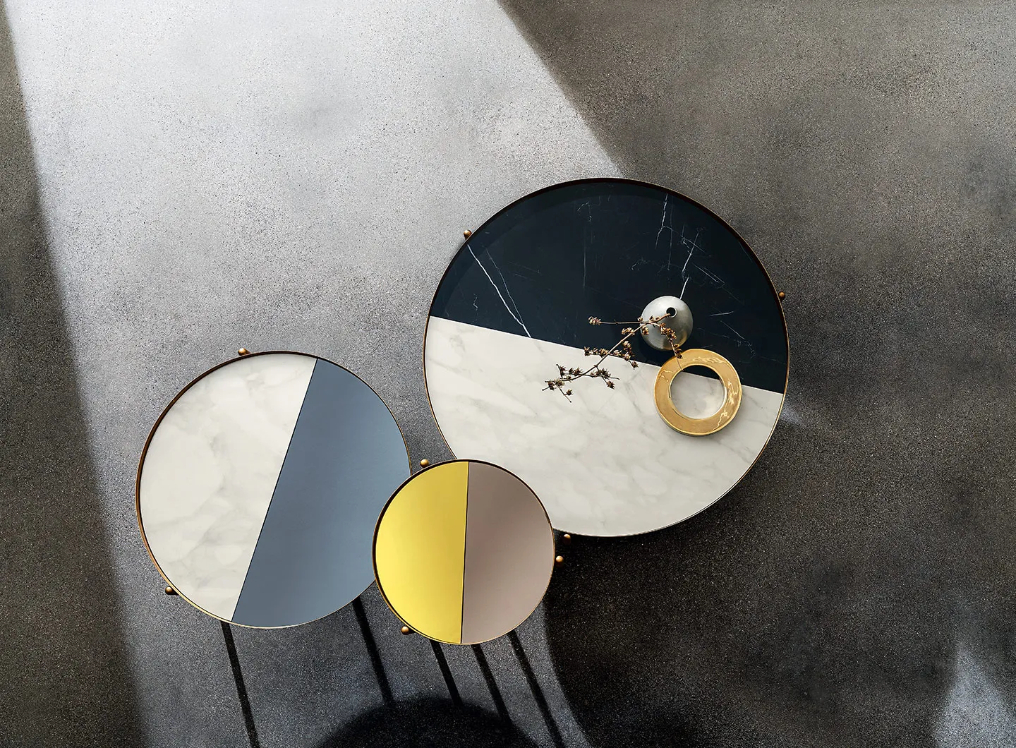 SOVET ITALIA Campos coffee table designed by Altherr Désile Park