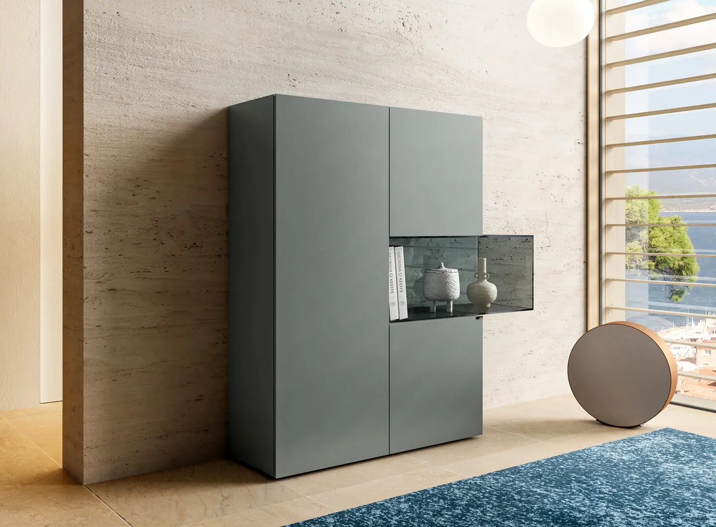 Slider 36e8 Glass Sideboard LAGO
