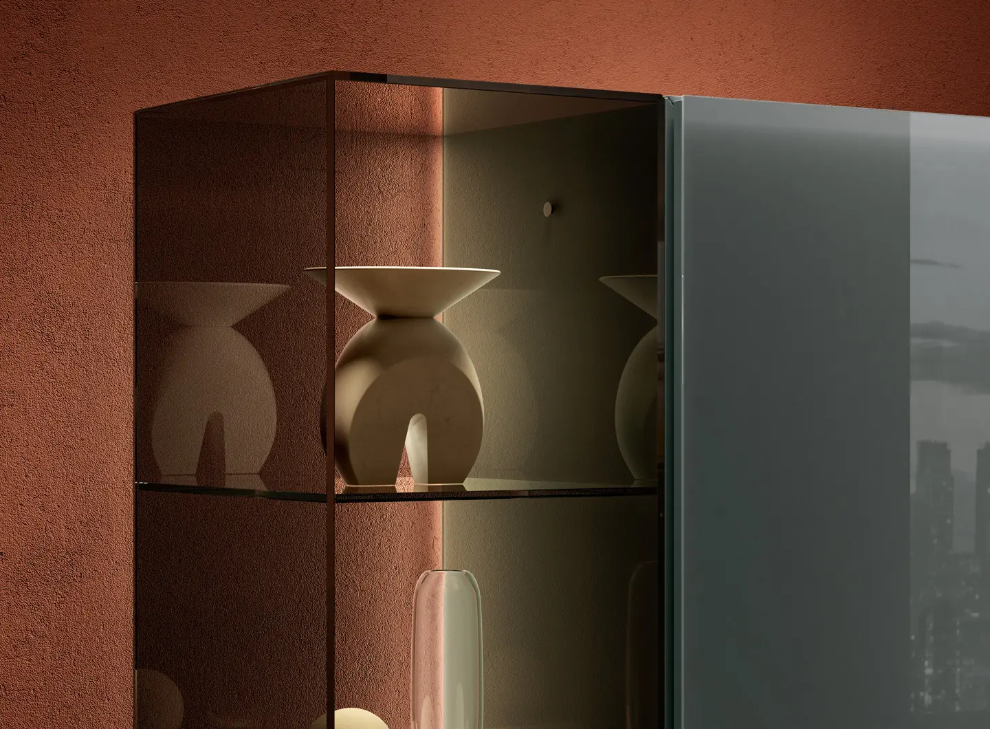 Slider 36e8 Glass SIdeboard LAGO