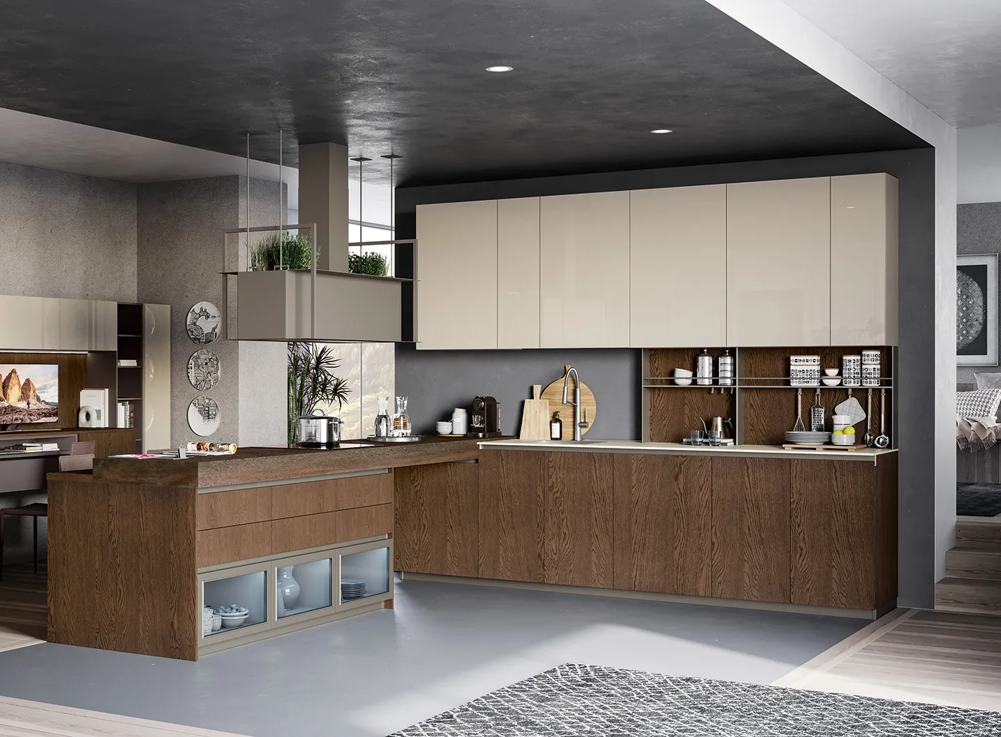 Tablet Wood by Creo Kitchens