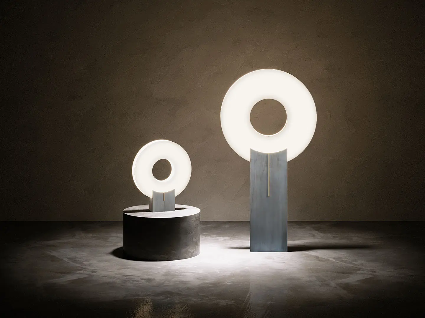 Comet table & floor lamp