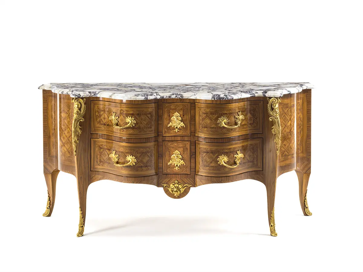 Pozzoli s.r.l. - Commode regence "EN ARBALETE"