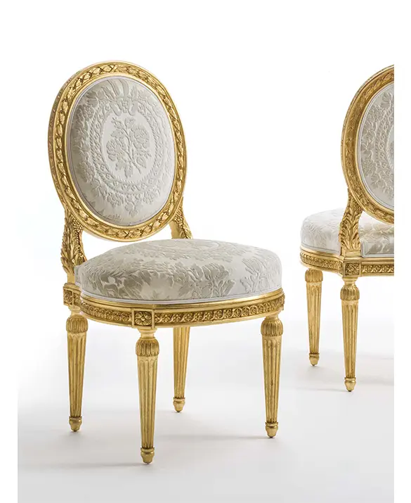 Chair " Medallion " L.XVI style - Armchair " Medallion" L.XVI style - Pozzoli s.r.l.