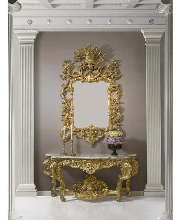 Console d'Ivry - LXV style - Mirror d'Ivry - LXV style - LXV - Pozzoli s.r.l.