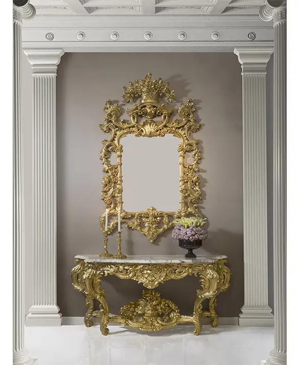 Console d'Ivry - LXV style - Mirror d'Ivry - LXV style - LXV - Pozzoli s.r.l.