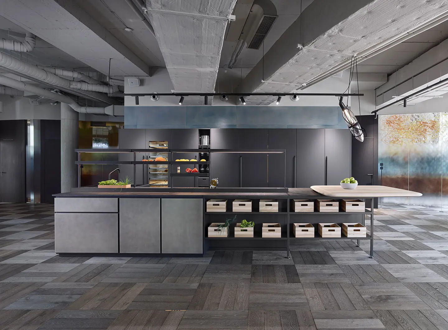 Depo Showroom Prague, kitchen