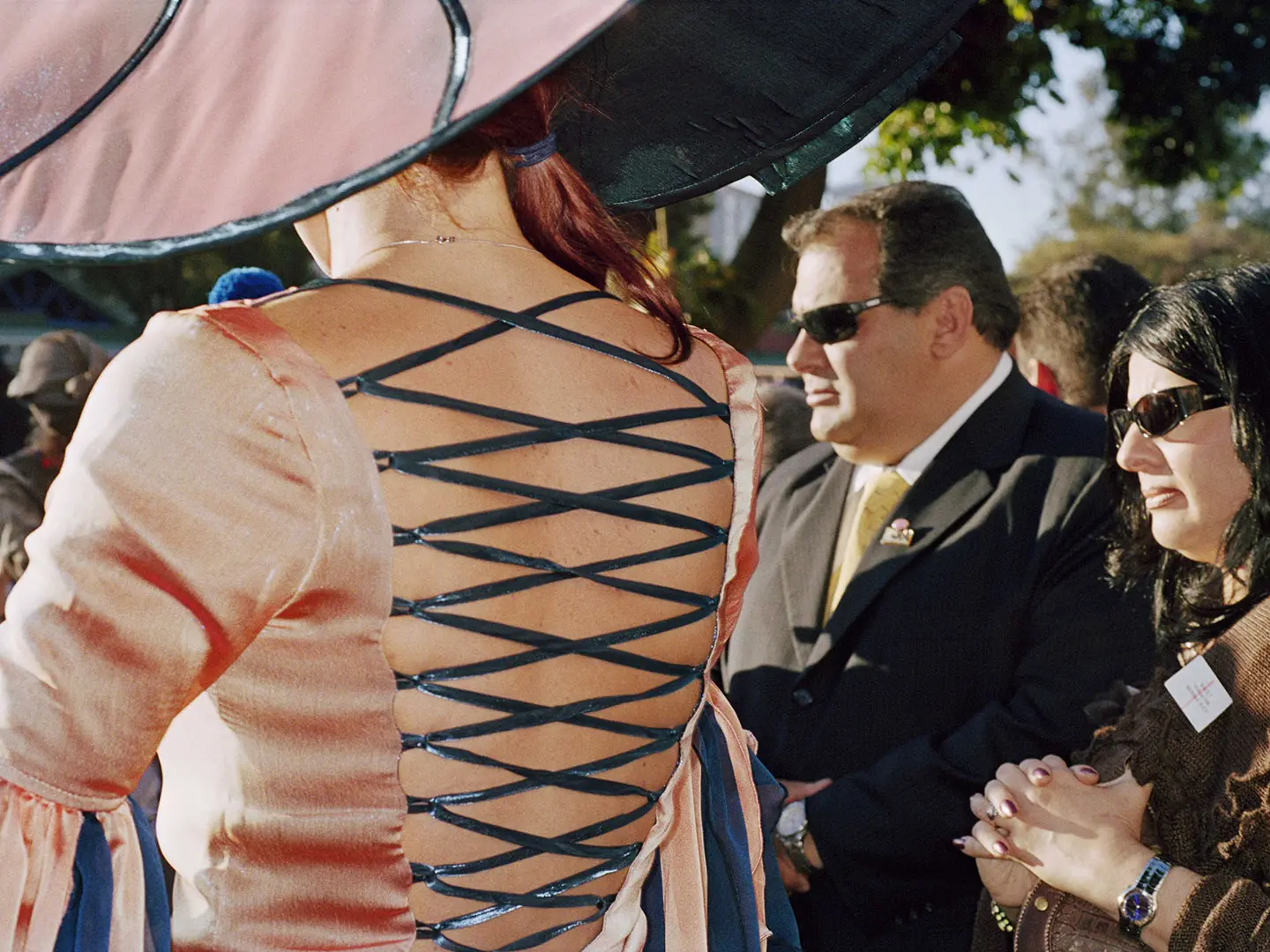 Martin parr photo, woman back