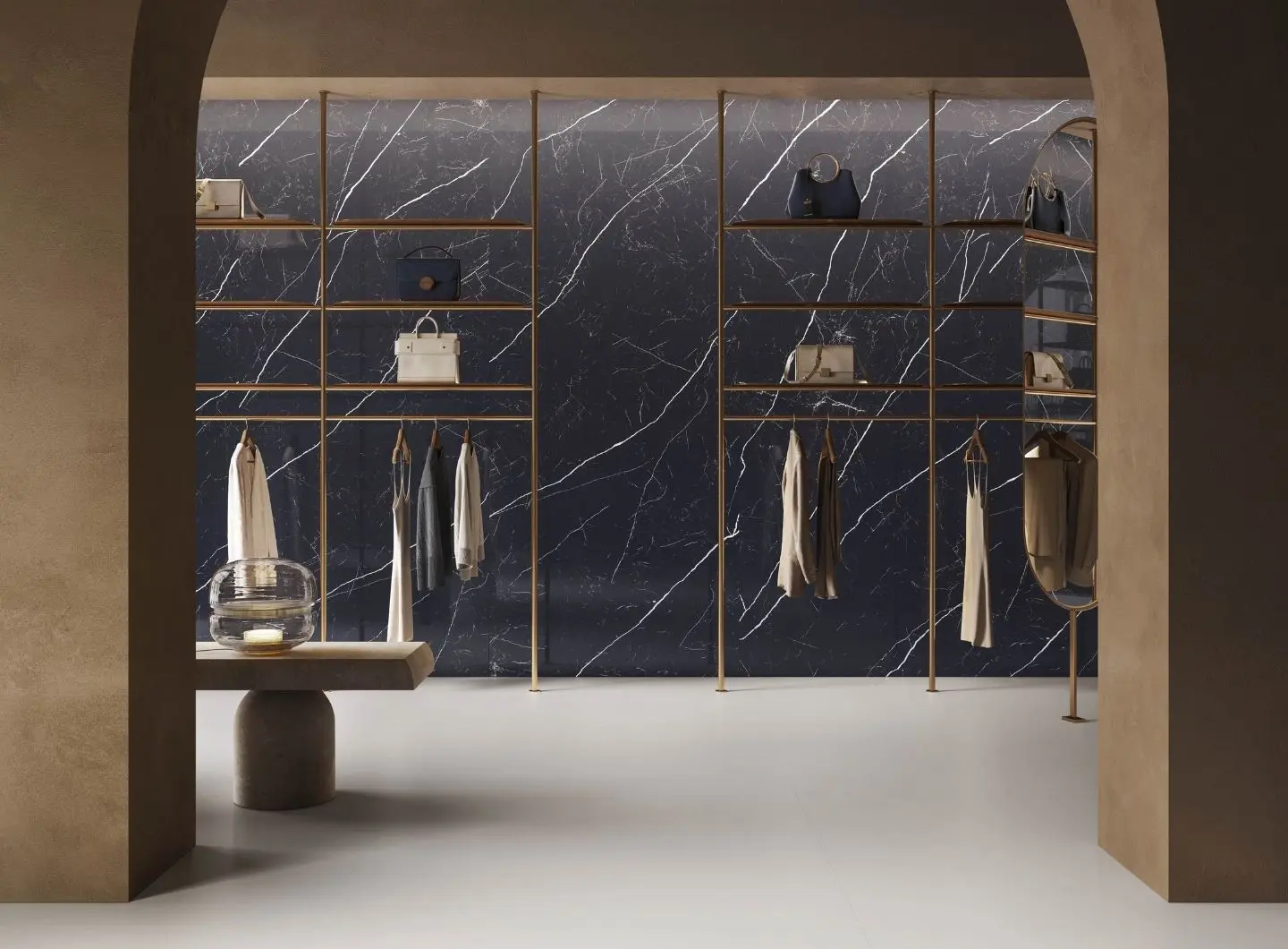 Marmoker and Onici porcelain stoneware - Casalgrande Padana