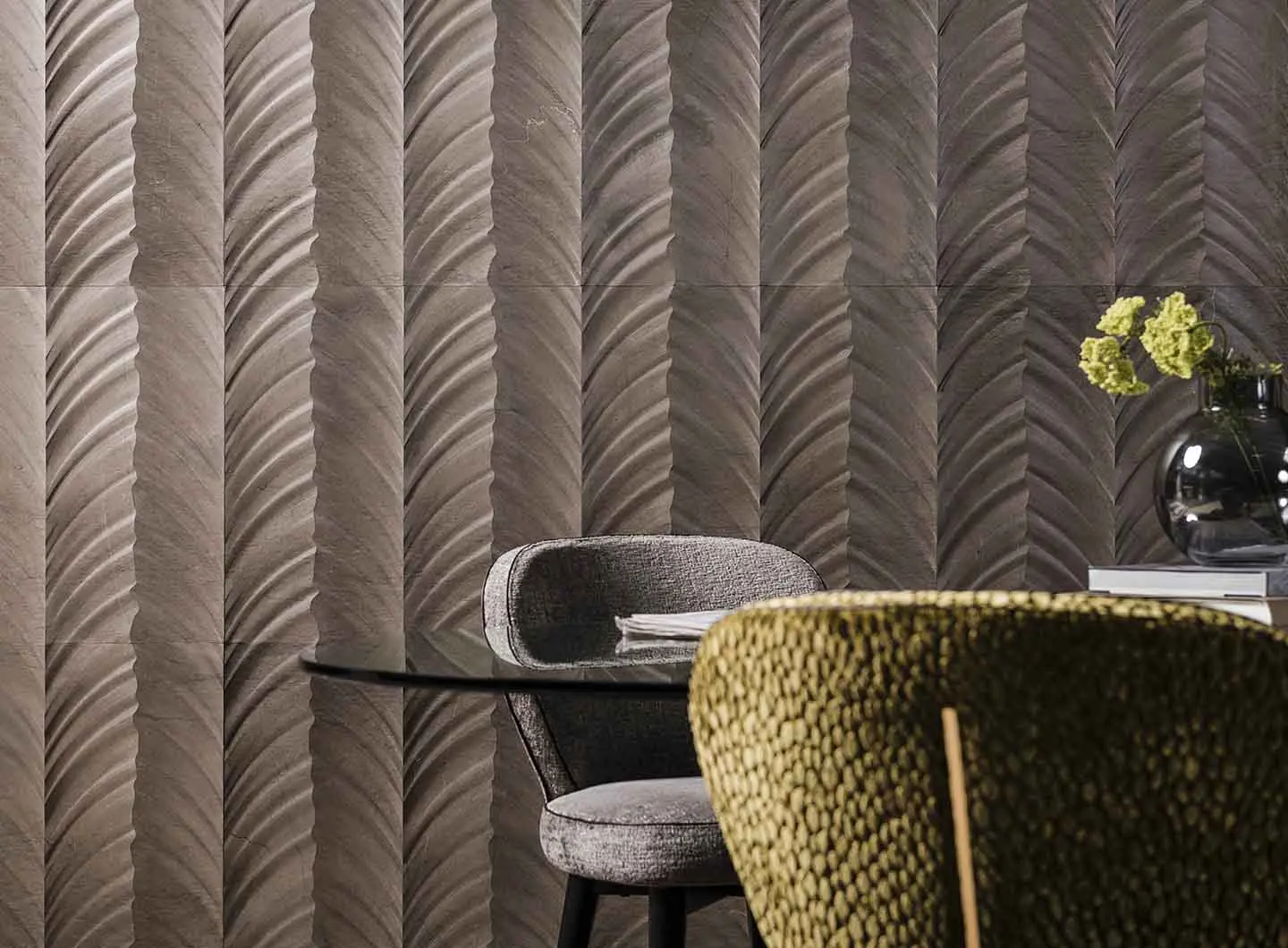 Grano 3D designer marble wall covering 