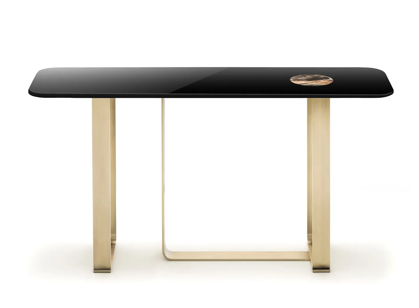 Arcahorn - Minerva console table in black lacquer