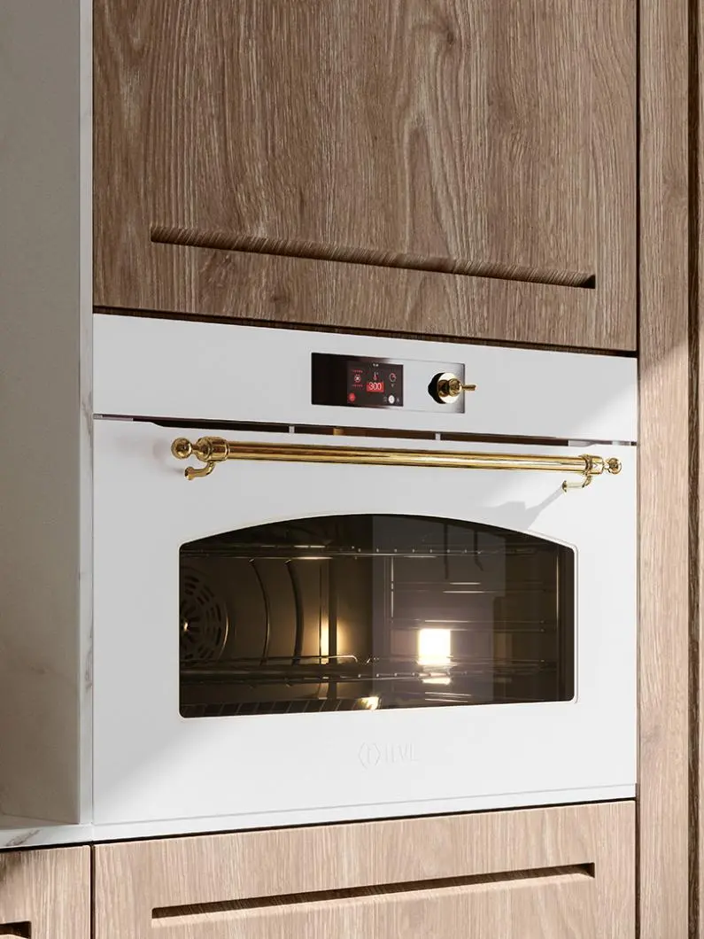 90 centimeters Nostalgie built-in oven