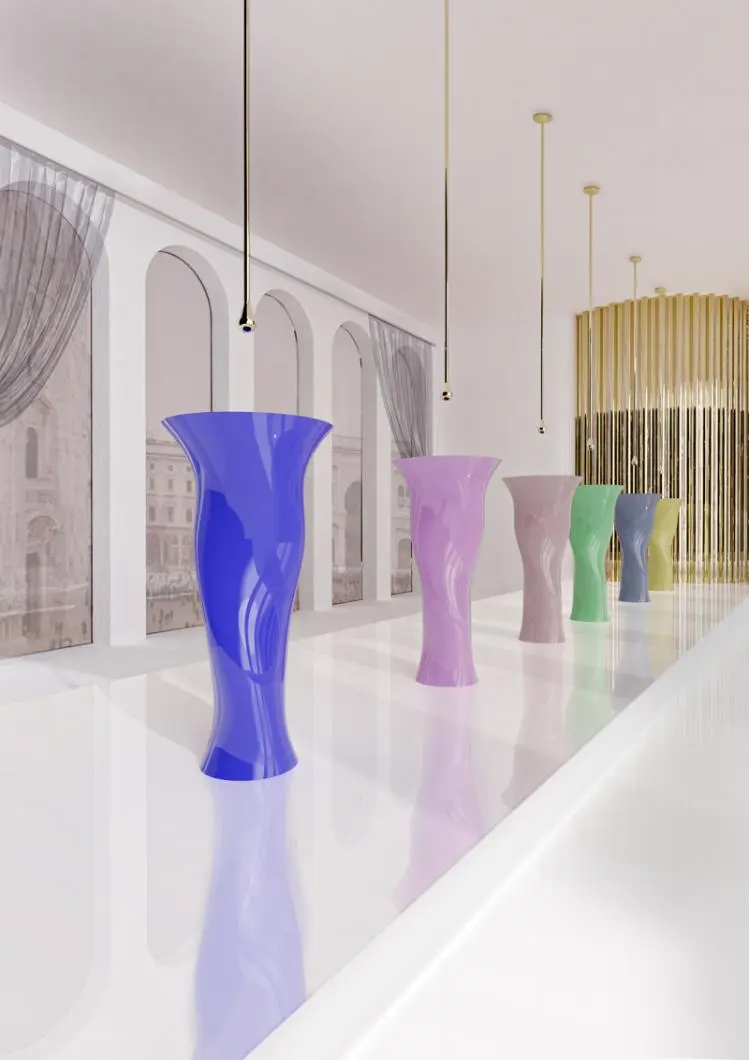 DAME HAUTE COUTURE GLASS DESIGN