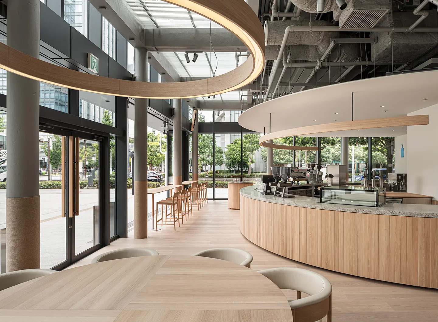 Karimoku Furniture_BlueBottle Yokohama1