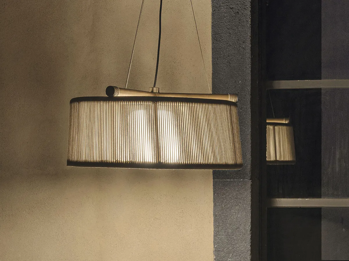 Ethimo - Kilt lamp, design Marcello Ziliani