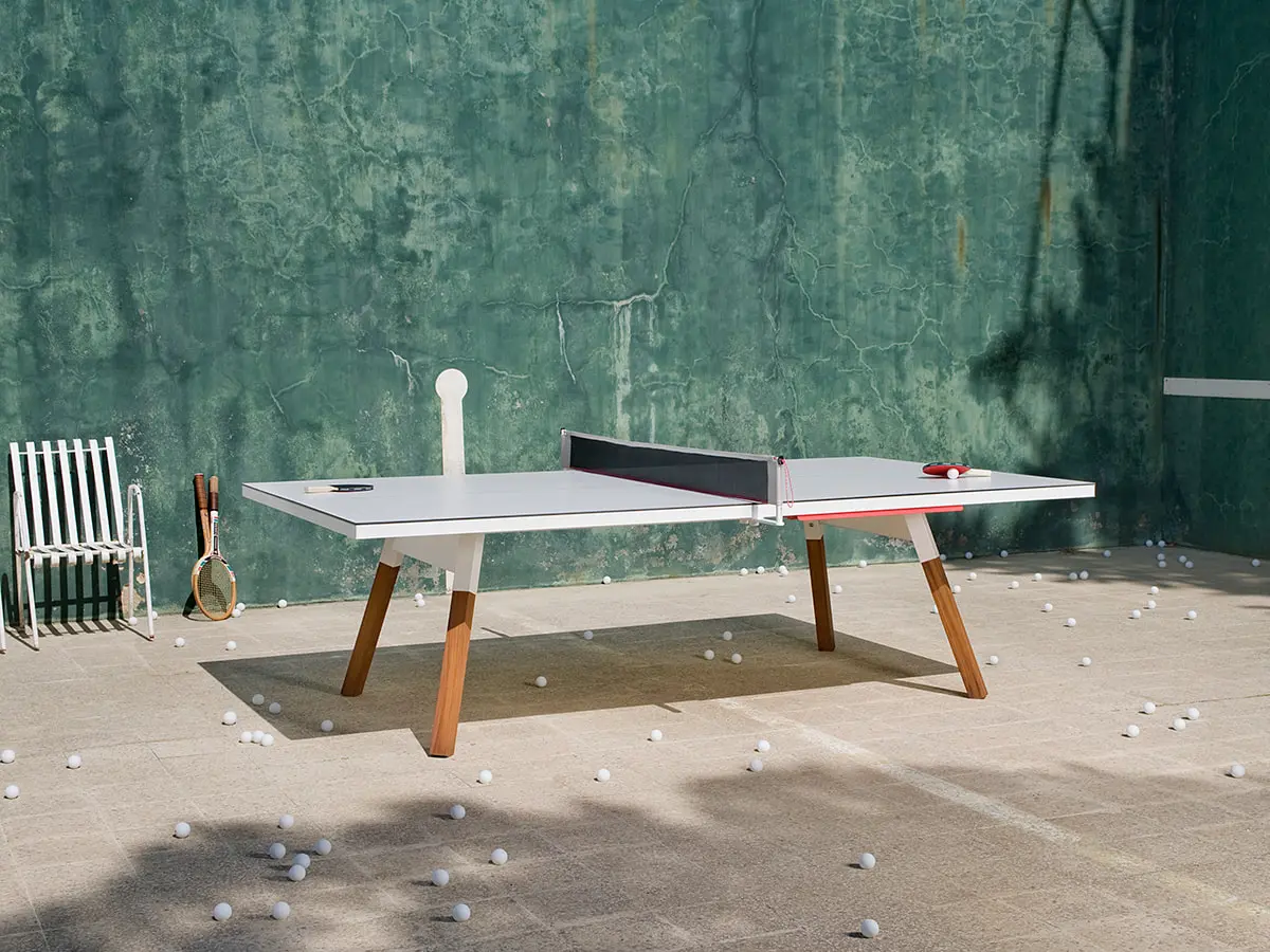 RS Barcelona You and Me ping pong table for indoor and outdoor use