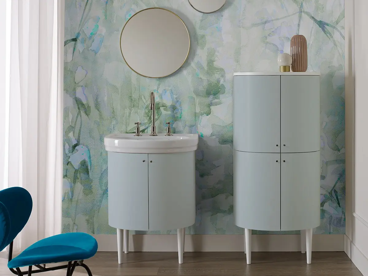 Sbordoni 1910 - Light blue Plissè collection.