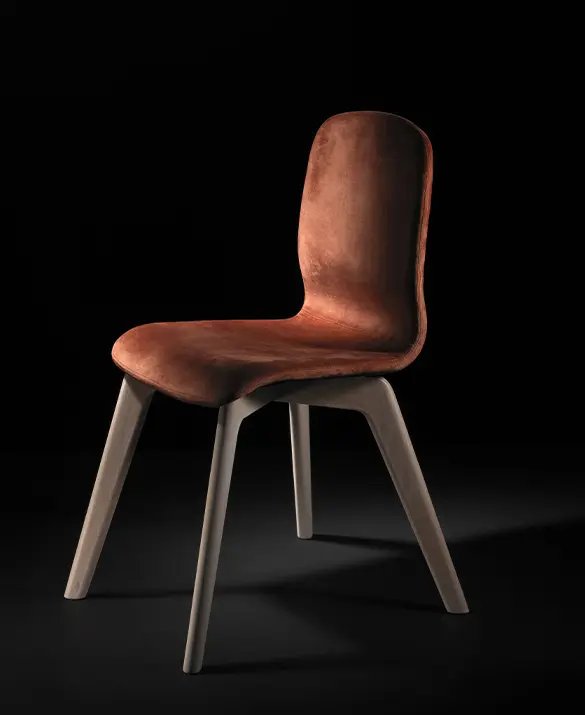 Sedia Glamour Wood Up PF Stile