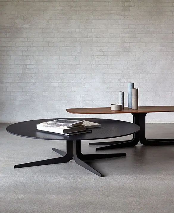CAPE coffee tables designed by Gil Coste for more