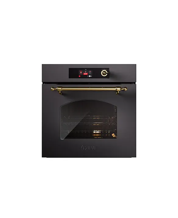 60 cm enamelled steel TFT built-in oven