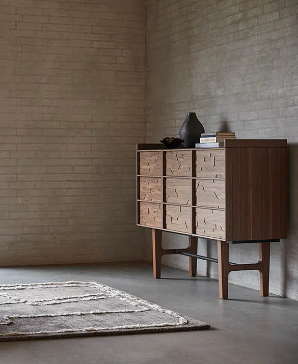 PAULO bar cabinet designed by Peter Fehrentz for more