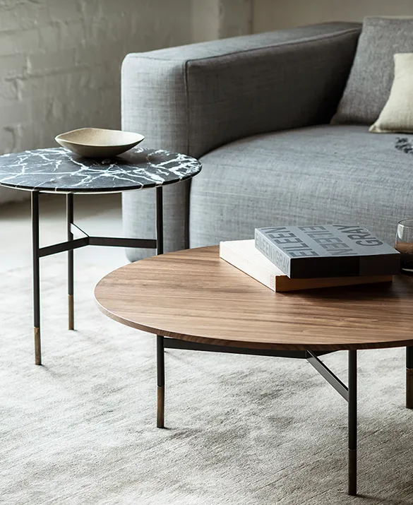HARRI side tables designed by Peter Fehrentz for more