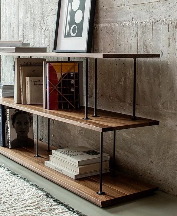 SALO shelf designed by Bernhard Müller for more