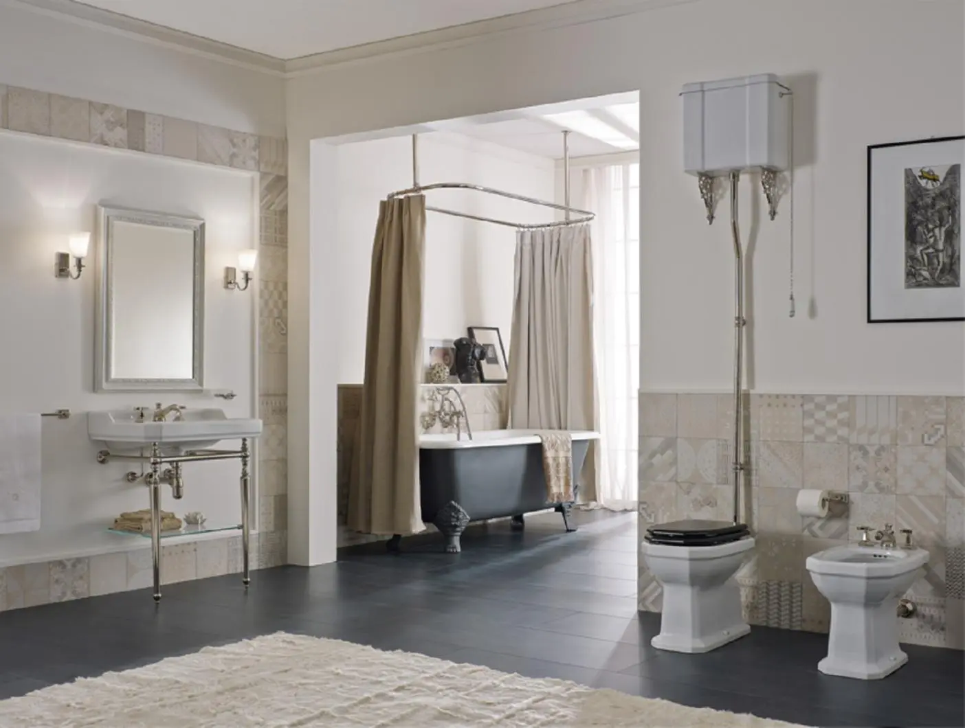 Sbordoni 1910 - Romana bathroom.
