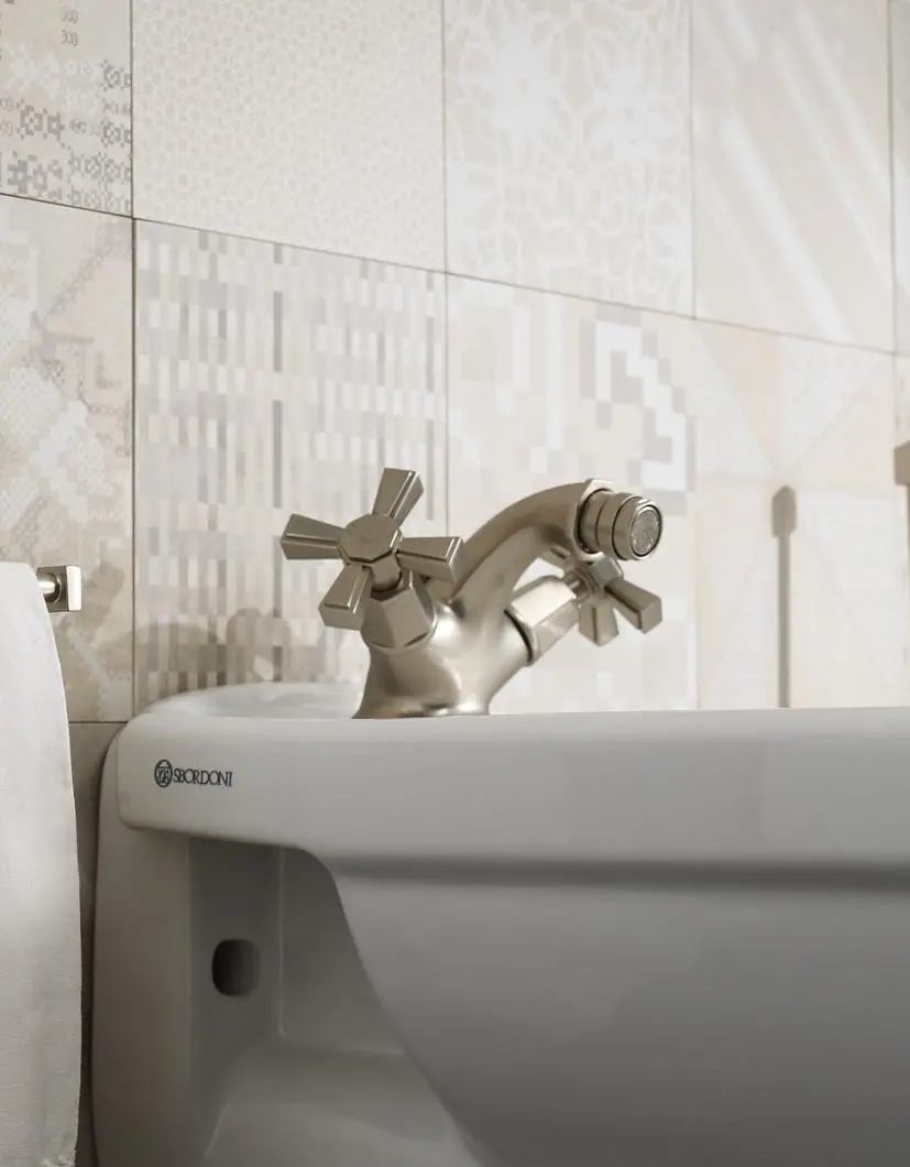 Sbordoni 1910 - Dèco Prestige monobloc bidet mixer