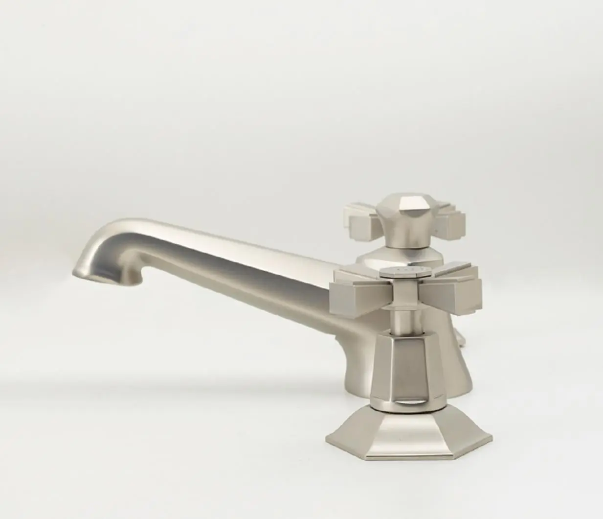 Sbordoni 1910 - Dèco Prestige 3 hole basin mixer with Nickel finish.