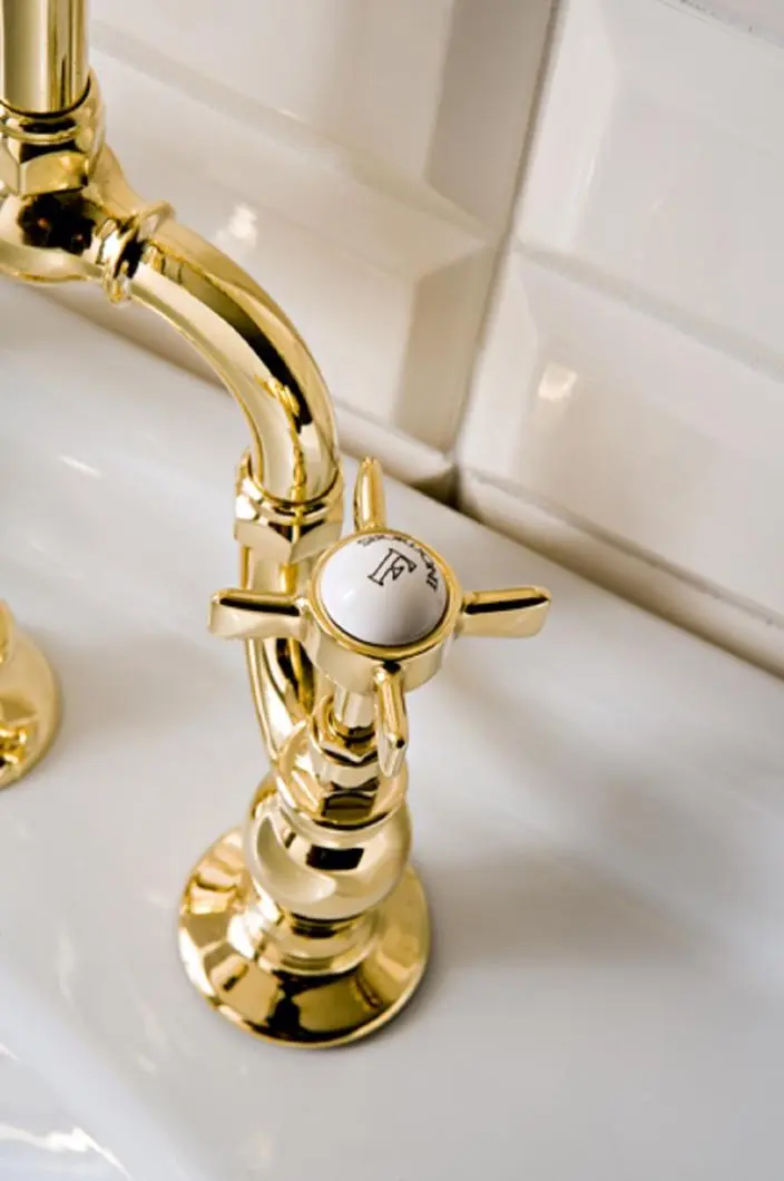 Sbordoni 1910 - Antica hole bridge basin mixer 