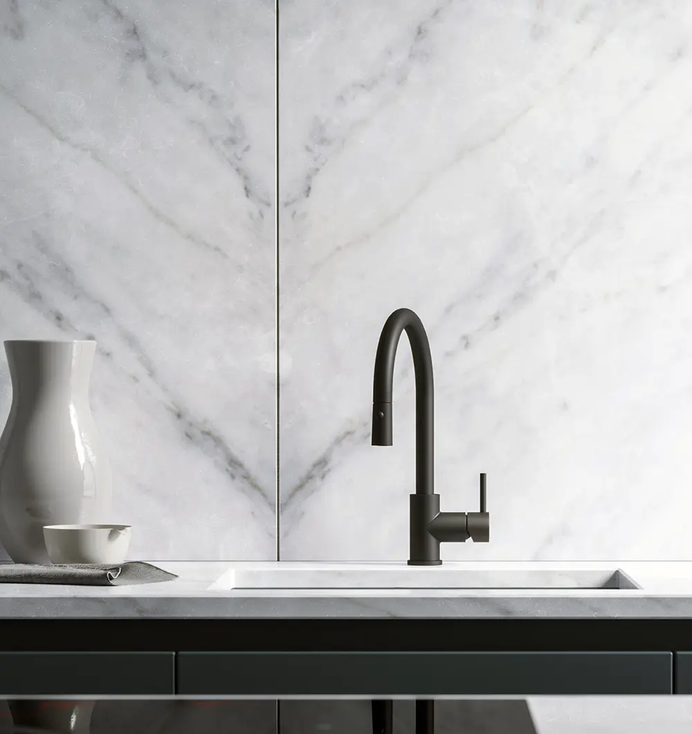 Fellow sink mixer in Matt Black