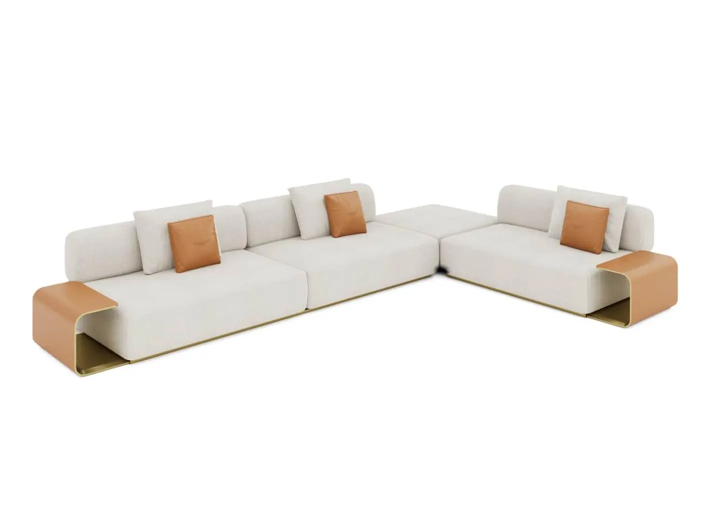 V297 composition with pouf element.