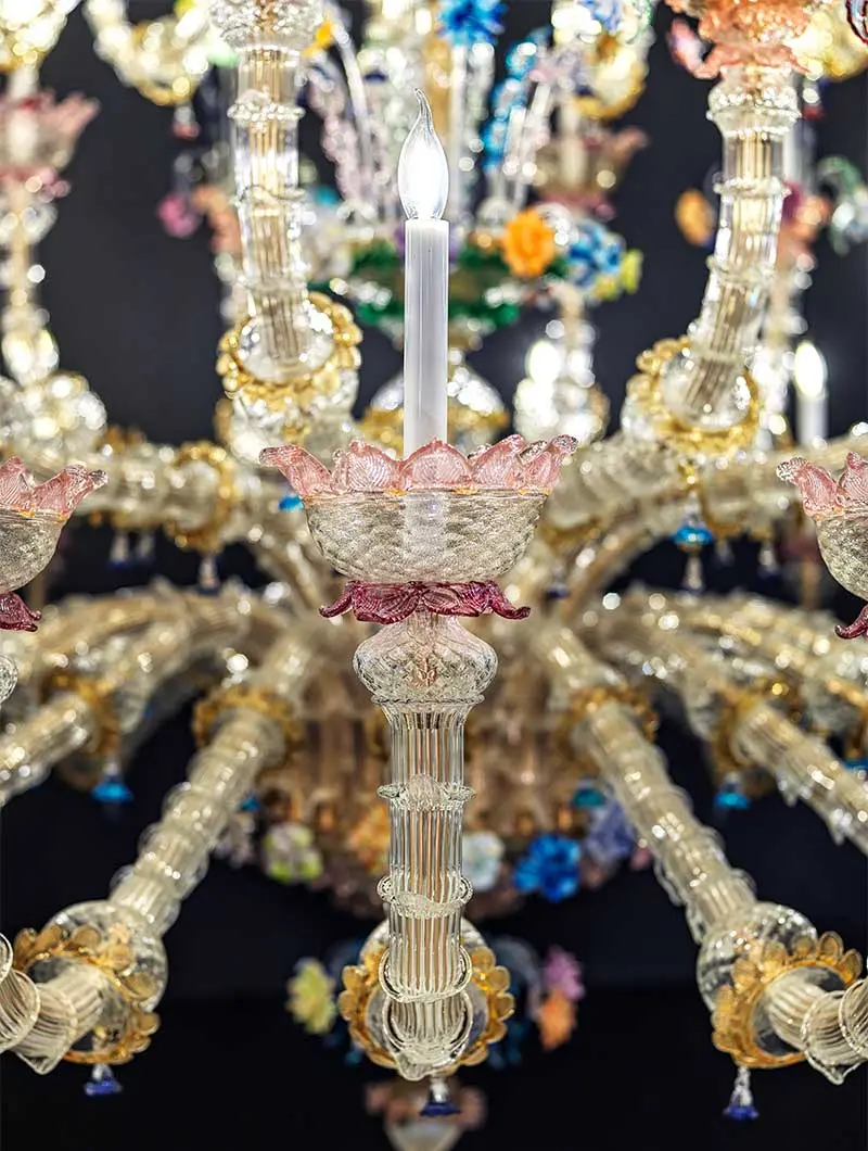 Primavera Chandelier detail