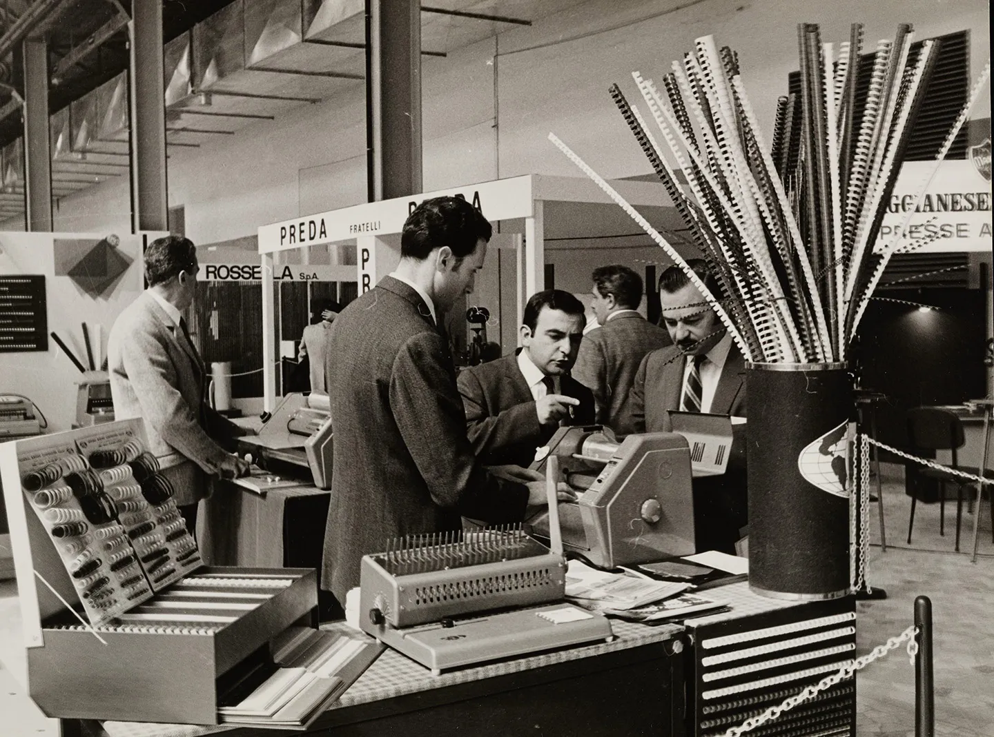 Attrezzature uffici fiera 1969