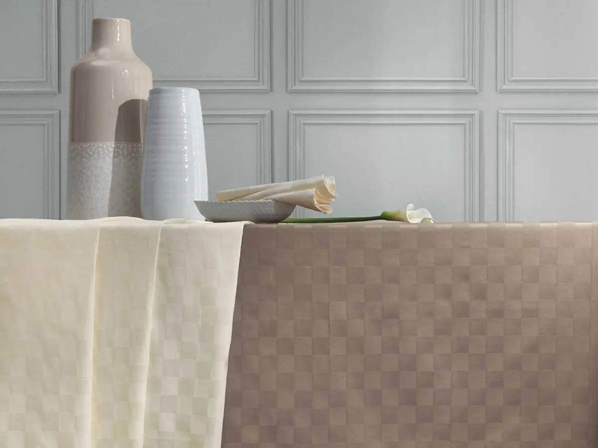 Damier, table cloth set
