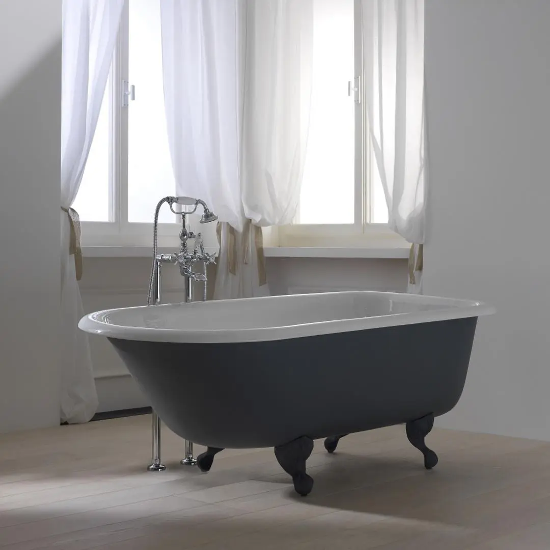 Sbordoni 1910 - Neoclassica cast iron bathtub